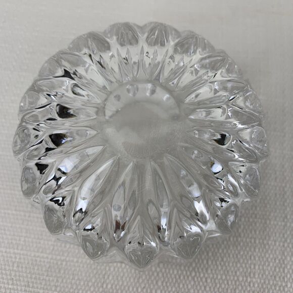 Gorham Althea Crystal Sugar Bowl Jeweler Trinket Ring Holder - Germany - Picture 10 of 12